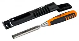 Produktbild: Bahco Stechbeitel, 2-Komponenten Heft, 40 X 140mm 424P-40, 40MM, Silber/Orange/Schwarz