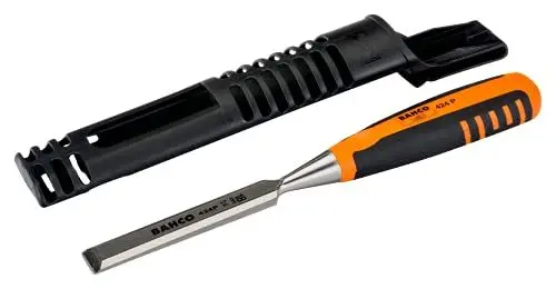 Produktbild: Bahco Stechbeitel, 2-Komponenten Heft, 32 X 140mm 424P-32, 32mm Silber Orange Schwarz
