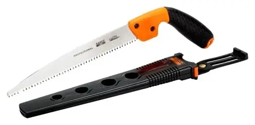 Produktbild: Bahco Astsäge 240 mm Klinge aus Metall, 5 Zähne/Zoll, Packung a 4 Stück