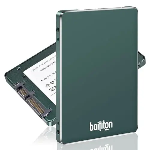 Produktbild: BAITITON 512GB SSD 3D NAND Flash SSD 2,5 Zoll SATA III Interne Solid State Drive