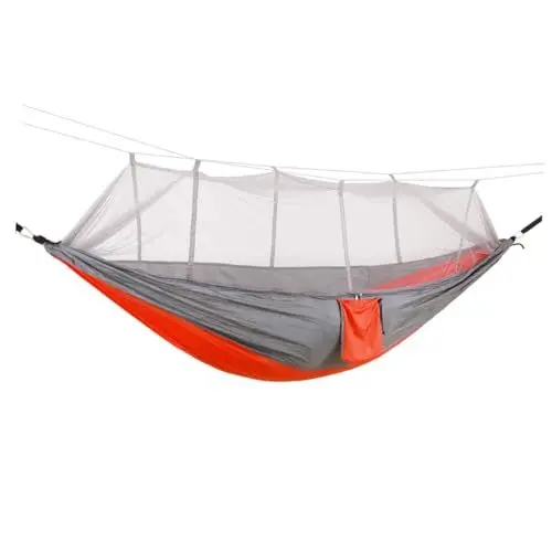 Produktbild: balacoo Camping-Hängematte Reisehängematte Nylon-Hängematte Outdoor-Hängematten-Camping Ultraleicht Zelt Reisen