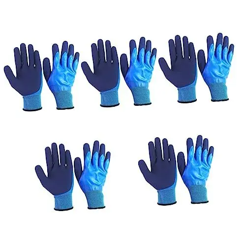 Produktbild: balacoo 5 Paare Angelhandschuhe Gartenhandschuhe Patendenkmal Professionelle Pflanzhandschuhe Futter-angelhandschuh Campinghandschuhe Punktion Angelzubehör Tier Sauber Garn Arbeit Kajak