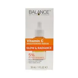 Produktbild: Balance Active Formula Vitamin C Brightening Serum - 5% Vitamin C für Strahlende Haut, Reduzierung Dunkler Flecken, Leicht und Nicht klebend, Glättet und Revitalisiert