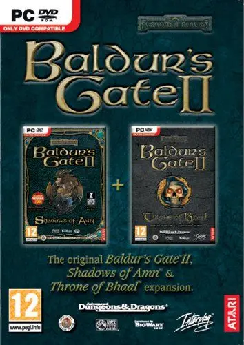 Produktbild: Baldur's Gate 2 and Throne of Bhaal - Double Pack (Add-On) (UK Import)