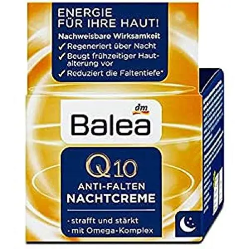Produktbild: Balea Nachtcreme Q10 Anti-Falten, 50 ml