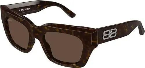 Produktbild: Balenciaga BB0234S-002-51 - Damen Sonnenbrille - Shiny Dark Havana