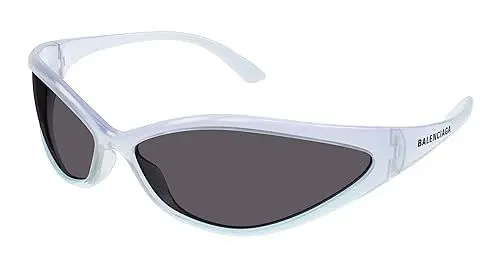 Produktbild: Balenciaga BB0285S-004-84 - Damen/Herren Sonnenbrille - Shiny Iridescent Crystal