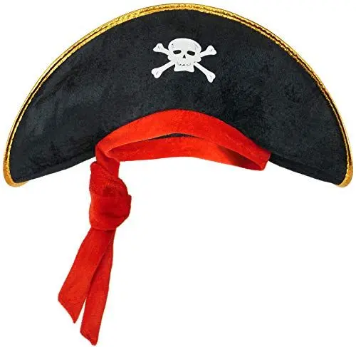 Produktbild: Balinco Piratenhut für Kinder - Kostüm Accessoire für Mädchen & Jungen zum Fasching/Karneval