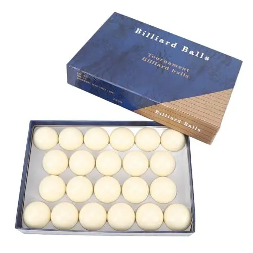Produktbild: Ball, 22-teiliges Kugelset, Ersatz 5,25 cm Harz-Billard-Poolball-Trainingsball für Billard-Billardtisch-Zubehör