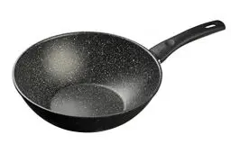 Produktbild: BALLARINI Vipiteno Wok, Bräter antihaftbeschichtet, Wokpfanne induktionsgeeignet, Aluminium, rund, Ø 28 cm