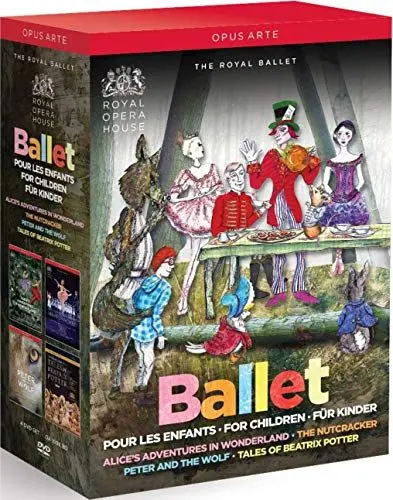 Produktbild: Ballette für Kinder (4 DVDs)