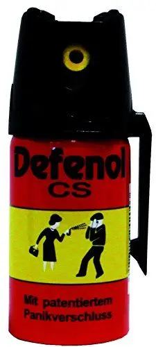 Produktbild: BALLISTOL 24200 DEFENOL-CS Spray 40ml Spray FOG – BKA-Zulassung – Verteidigungsspray gegen Mensch und Tier - Abwehrspray