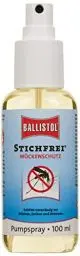 Produktbild: BALLISTOL 26800 Stichfrei Mückenschutz 100ml Spray - Insekten-Spray – 8h Schutz vor Bremsen, Fliegen, Zecken, Moskitos