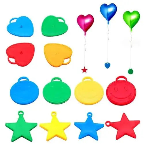 Produktbild: 45 Stück Ballongewicht beschweren gewichte für ballons gewichte für helium luftballons ballongewichte für heliumballons gewicht ballon ballon beschwerer beschwerer luftballon gewicht für luftballons