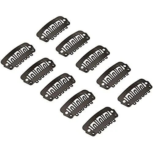 Produktbild: Balmain DoubleHair Clips, schwarz, 1er Pack, (1x 10 Stück)
