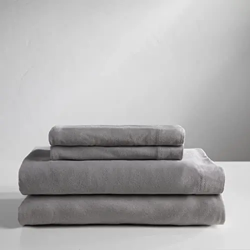 Produktbild: Baltic Linen Jersey Bettlaken-Set, Cal King, Grau