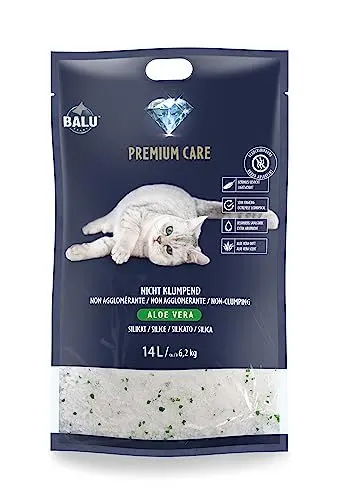 Produktbild: BALU Diamond Premium Care Aloe Vera Silikatstreu 14 l