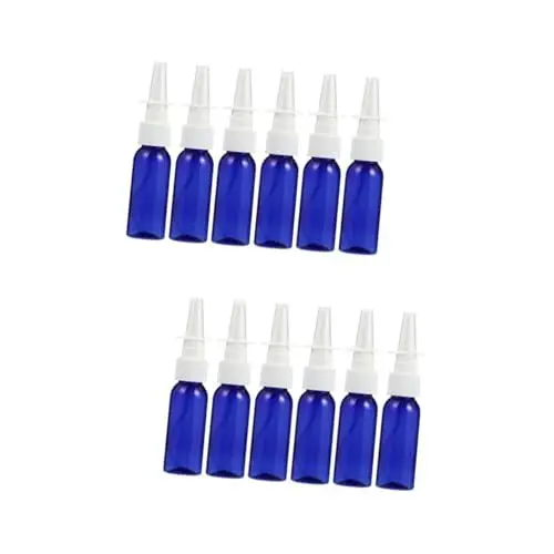 Produktbild: Baluue 12stücke Sprühflaschen Leere Zerstäuber Für Kosmetik Parfüm Ätherische Öle Ergonomisches Design Tragbar Für