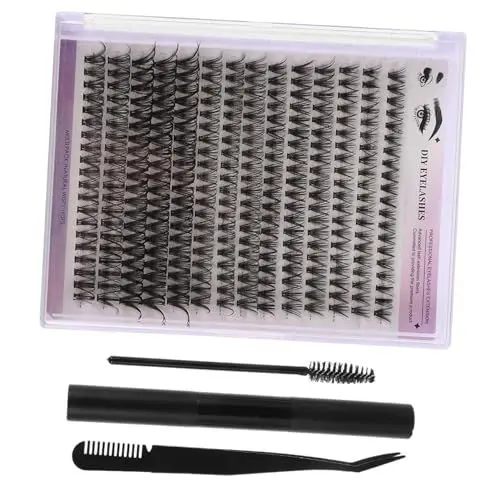 Produktbild: Baluue Künstliche Wimpern Wimpern-set Wimpernverlängerung Kleber-entferner für Natürliches Make-up