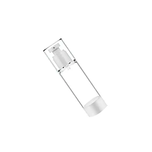 Produktbild: Baluue 1 Satz Leere Flasche Handreiniger Handwaschseife Flüssig Auftrageflasche Bescherung Ab Flasche Lotionsflasche Unterverpackungsbehälter Tragbare Reiseflasche Spenderflasche Weiß 5st