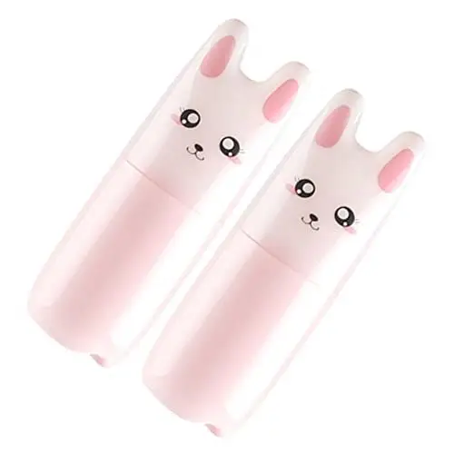 Produktbild: Baluue 1 Satz Sprühflasche Plastikflasche Kunststoffflasche Travel Size Bottles Travel Bottle Reiseflasche Nachfüllbare Nebelflasche Lotion-sprühbehälter Parfümzerstäuber Rosa 2st