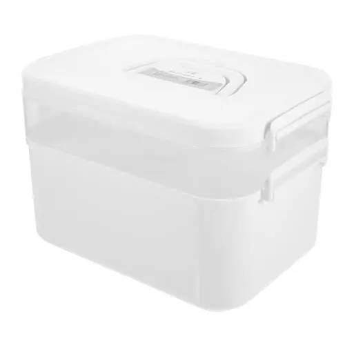 Produktbild: Baluue 1stück Maniküre Werkzeugkasten Mit Großer Kapazität Mehrschichtiger Nagellack Aufbewahrungsbox Tragbarer Nagelkunst Organizer Für Salon Und Zuhause