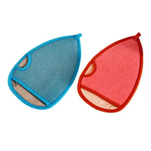 Produktbild: Baluue Peeling-badehandschuhe Tiefenpeeling-handschuhe Duschhandschuh für Frauen Körperpeeling für Die Dusche