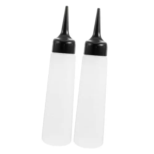Produktbild: Baluue 2sets Shampoo Flasche Spitz Mund Einfach Squeeze Kunststoff Behälter Für Haustier Katze 2 Stücke * 2