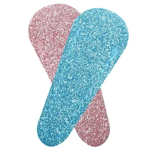 Produktbild: Baluue Nagelscherenschutz - 2 Scheren Mit Glitzer Pu-material Einfach Zu Verwenden Und Anzubringen