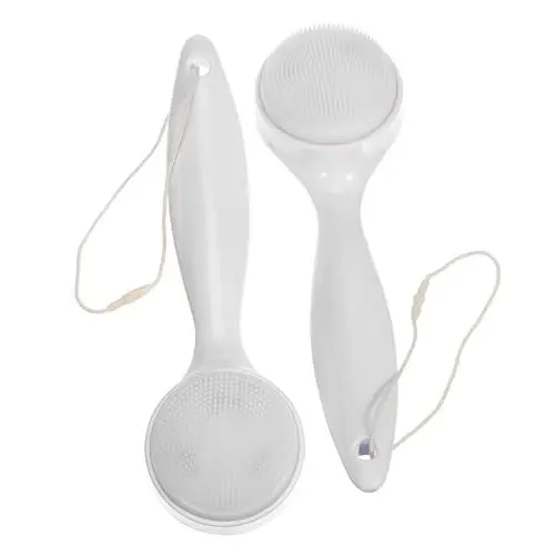 Produktbild: Baluue 2 Stück Silikon Reinigungsbürste Hautpflegebürste Hautwäscher Gesichtsmassagebürste Gesichtsreiniger Gesichtsbürsten Zur Reinigung Gesichtswäscher Für Männer