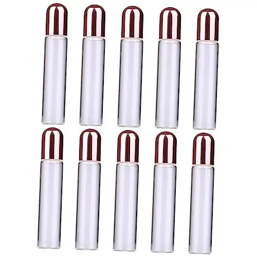 Produktbild: Baluue 3 Sätze Parfüm-roller-flasche Rollflaschen Für Öle Rollflasche Mit Ätherischen Ölen Reiseflaschen Travel Bottle Sprühflasche Nachfüllbare Flaschen Leere Rollerflasche 10 Stück * 3