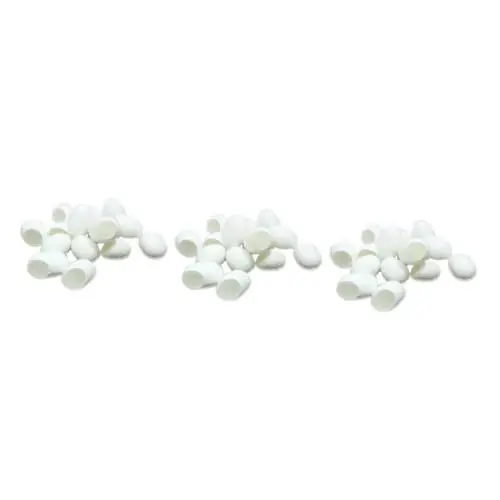 Produktbild: Baluue 3 Sätze Seidenraupe Hautpflege-peeling Seide Reinigen Gesichtsmassageschwamm Abschminken Makeup Remover Gesixhtsreinigungsbürste Schönheit Natürlicher Seidenball Weiß 90 Stück * 3