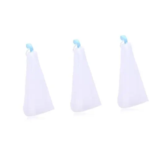 Produktbild: Baluue 3st Schäumendes Netz Schaumstoff-mesh-tasche Peeling-mesh-seifensparbeutel Handgefertigte Seifenblasen-netzbeutel Körperseife Blase Mesh-tasche Doppelschichtiges Blasenschaumnetz