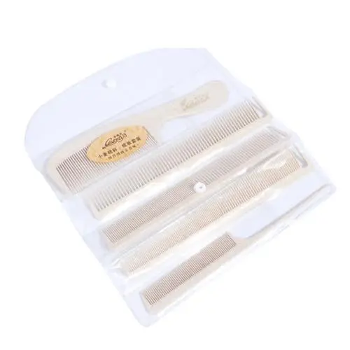 Produktbild: Baluue 5 Stk Styling-kamm-set Kamm Haarkämme Für Damen Und Herren Feiner Zahnkamm Feiner Frisierkamm Männer Haarkamm Schönheitssalon Kamm Kämme Für Haarbürsten Beige Plastik