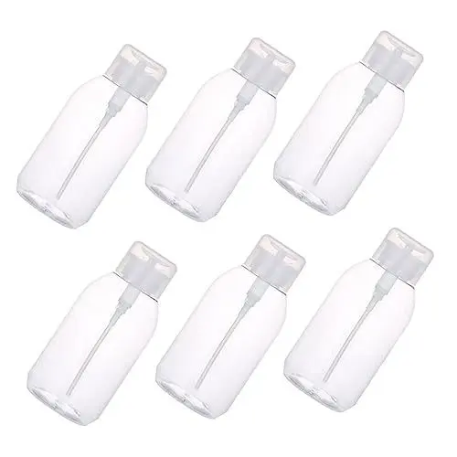 Produktbild: Baluue 6er-Pack 300 Ml Presseflaschen-Set Nagellackentferner Spender Make-up Kosmetik Entferner