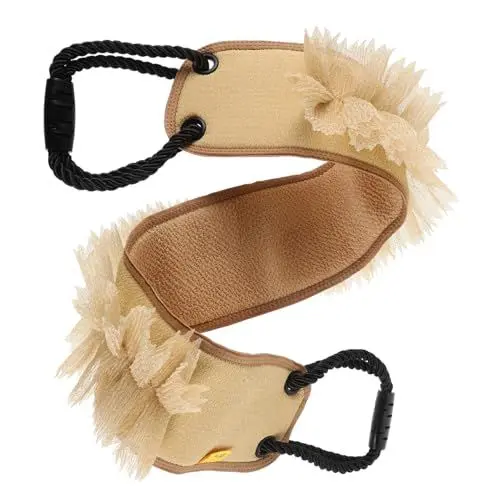 Produktbild: Baluue Badetuch Luffa-Peeling-Körperpeeling Peeling-Waschlappen Körperwäscher hautpflege hautreinigung rückenbürste Rückenschrubber für die Dusche Peeling-Rückenwäscher Viskosestoff Beige