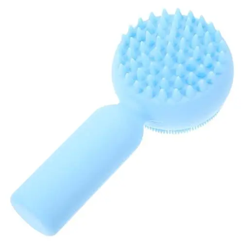 Produktbild: Baluue Bristles Gesichtsreinigungsbürste Handheld Pore Cleanser Für Hauttypen Abrasiv Für Gesichts Und Körperreinigung Sky-blau