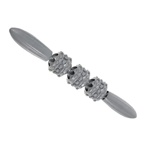 Produktbild: Baluue Massage Fitness-entspannungsrolle Rollenmassagegerät Für Den Körper Bauchfett-massagegerät Übungsrolle Komfortables Massagegerät Beinmuskelmassagegerät Nackenrolle Grey Pp