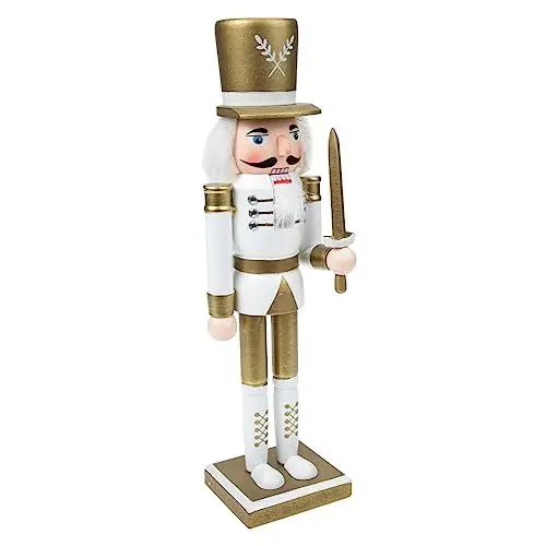 Produktbild: Baluue Nussknacker Weihnachtsdekorationen Geschenke Weihnachten Nussbaumsoldatenfigur Tischdekoration Weihnachtskamin Süßigkeiten Geschenke Weihnachtstischverzierung