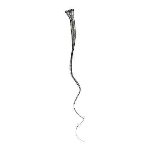 Produktbild: Baluue Schwarze Haarverlängerungen Haarspangen Für Frauen Glatte Haarspange Perücken Für Frauen Echthaarverlängerungen Gefälscht Haarverlängerungen Für Frauen Nano Menschlich Schuss Black