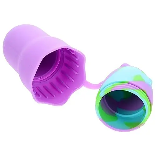 Produktbild: Baluue Silikon-Eiswürfelschale kühlgel kühlendes scincare Walze für kaltes Gesicht Gesichts-Eisrolle Wiederverwendbare Eiswalze Gesichtsmassagegerät aus Eis Kieselgel Violet
