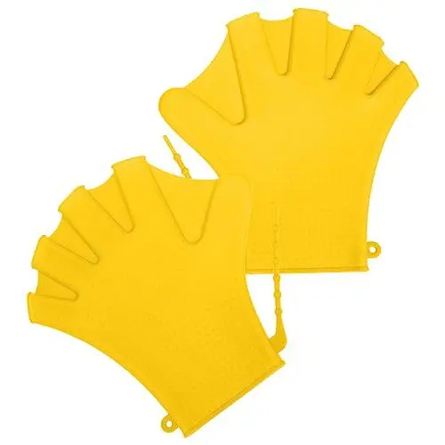 Produktbild: Baluue 1paar Einstellbare Handpaddel Für Schwimmer Bequeme Schwimmhilfe Zum Tauchen Und Training Für Erwachsene Langlebig Und Hautfreundlich Für Optimale Handbewegungen Im Wasser