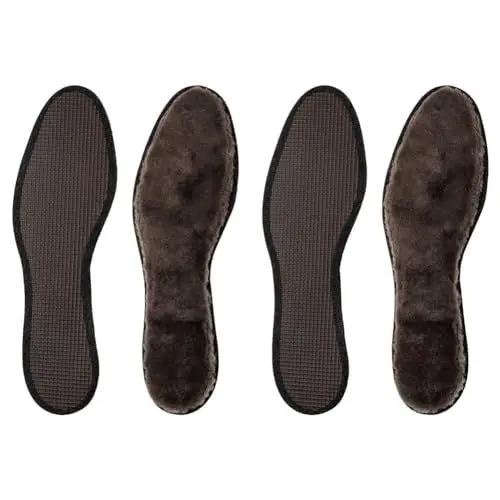 Produktbild: Bama Royal Komforteinlegesohle aus feinem Lammfell für besonders starke Kälte, Unisex Winter Wärme Einlegesohle, für feste Winter Schuhe