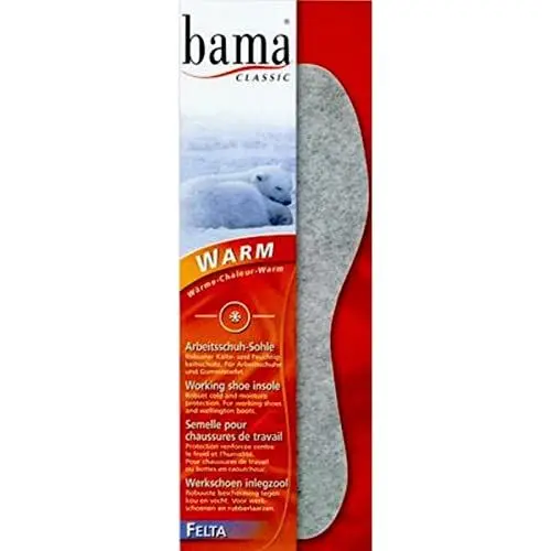 Produktbild: Bama Unisex Felta Einlegesohlen, Grau (Grau), 47 EU
