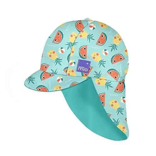 Produktbild: Bambino Mio, Wende-Sonnenhut für Babys und Kleinkinder, Mütze mit Nackenschutz, LSF40+