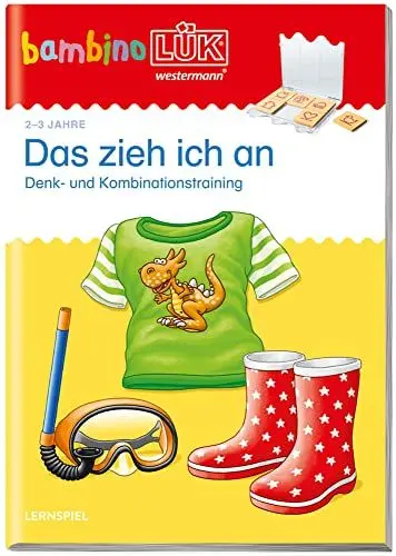 Produktbild: bambinoLÜK: 2/3 Jahre Das zieh ich an (bambinoLÜK-Übungshefte: Kindergarten)