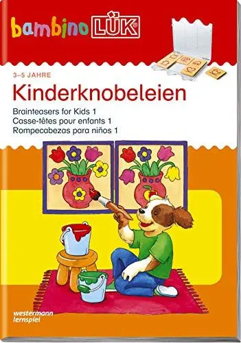 Produktbild: bambinoLÜK: 3/4/5 Jahre Kinderknobeleien (bambinoLÜK-Übungshefte: Kindergarten)