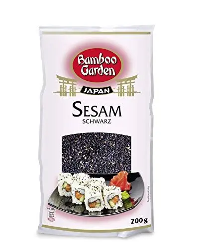 Produktbild: Bamboo Garden Sesam schwarz, 200 g (Verpackungsdesign kann abweichen)