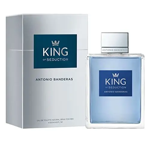 Produktbild: Banderas Perfumes - King of Seduction - Eau de Toilette Spray für Herren, Maskuliner, Intensiver und Energetischer Duft mit Bergamotte und Apfel - 200 ml
