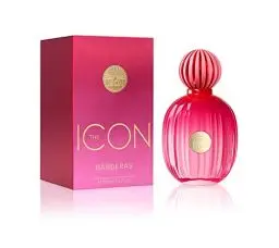 Produktbild: Banderas The Icon Woman Eau de Parfum für Damen – Langanhaltend – Eleganter, raffinierter und sinnlicher Duft – Vanille-, blumige und fruchtige Noten – Ideal für besondere Anlässe – 100 ml